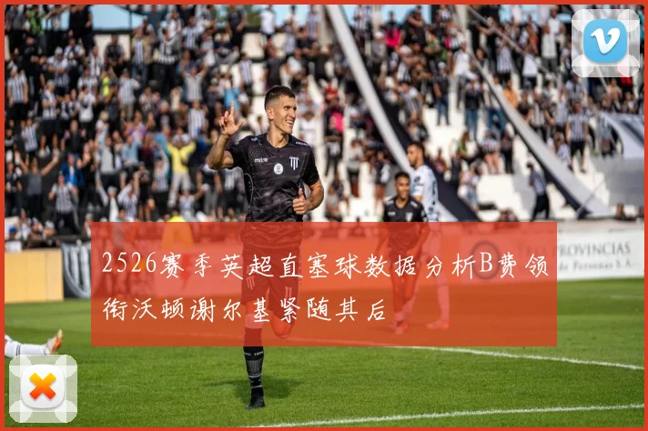 2526赛季英超直塞球数据分析B费领衔沃顿谢尔基紧随其后